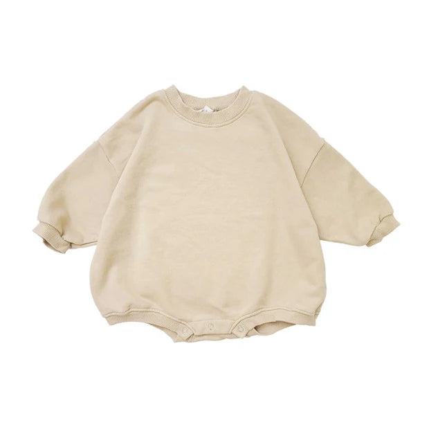 Baby Girl Boy Sweatshirt Romper Toddler