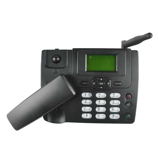 Landline Phone with هاتف أرضي مزود بفتحة بطاقة