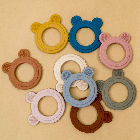 ree Silicone Chewable Baby Teethers - لعبة عضاضة للأطفال قابلة للمضغ