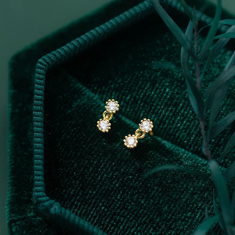 With zircon on