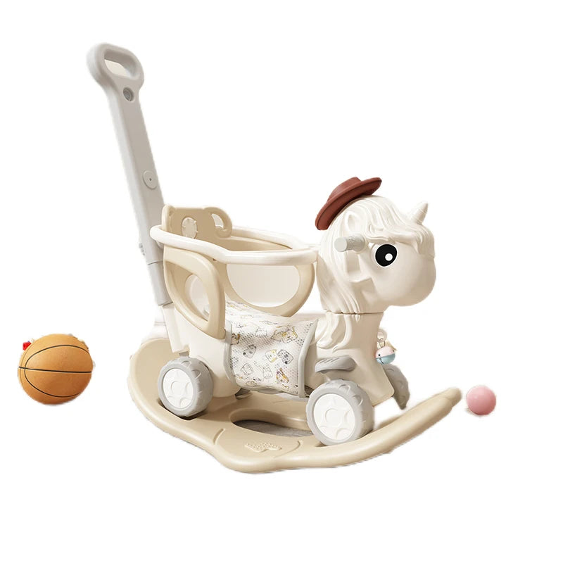 Rocking horse baby games