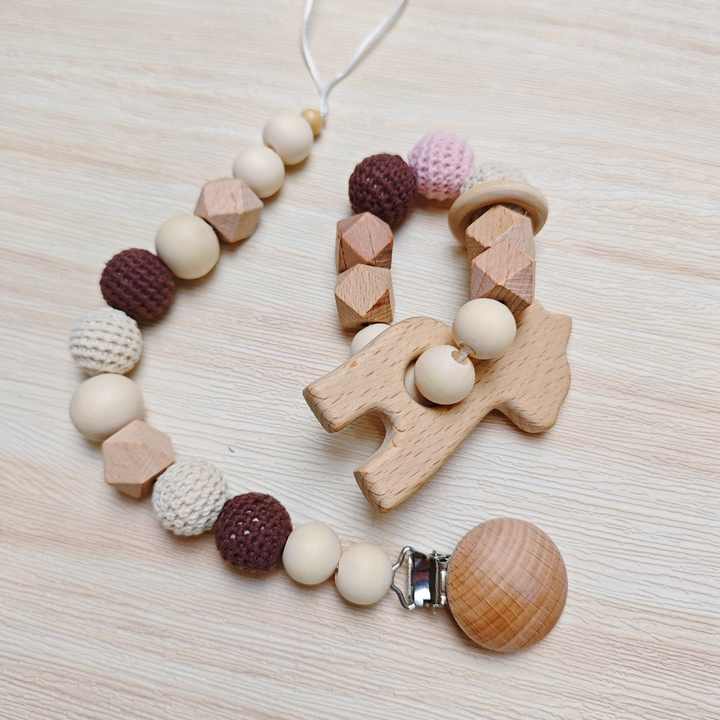 Luxury Newborn Gift Set Bath Gift Set Wooden Toys Bath Toy Brush Muslin Blanket Gift Box