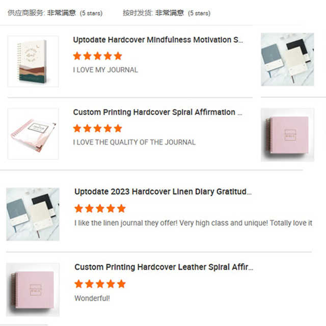 Wholesale Reading Journal Undated Planners Hardcover Fabric Cover Diary Notebook Sublimation Book for Book Lovers