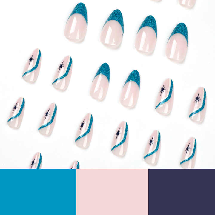 Nail Art Glossy French