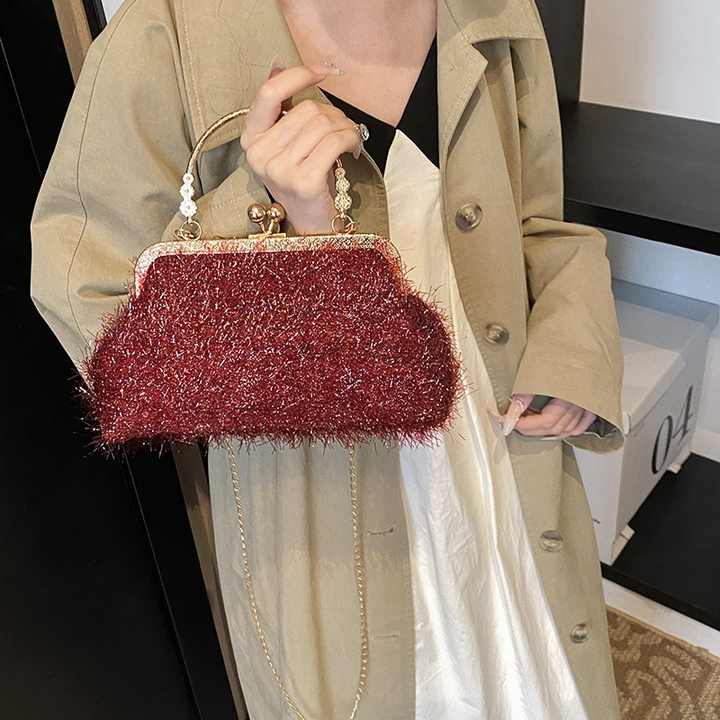 حقائب يد نسائية أنيقة بتصميم غربي كوري جميل