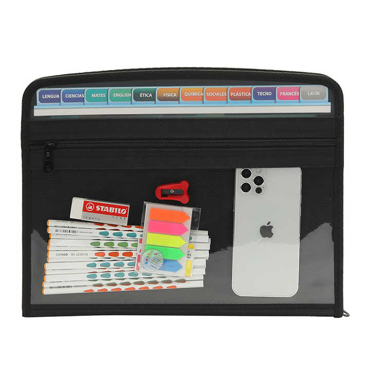 School Office Stationery 13 Pockets