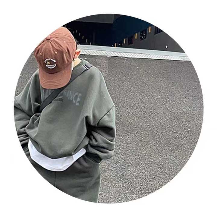 2022 Autumn Custom Printed Kids Soft Sportswear Set.