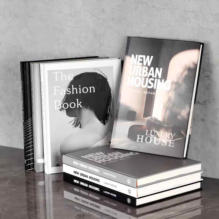 Book Model Room Decoration