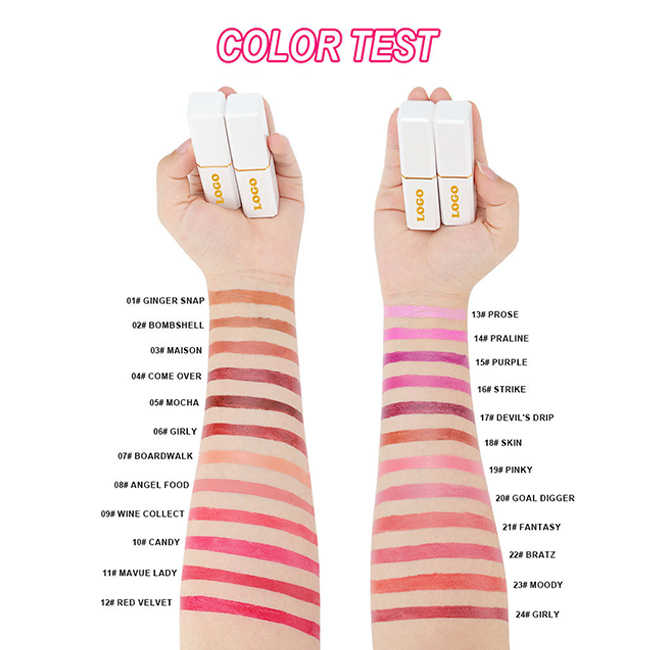 Fashionable Waterproof Long-lasting Moisturizing Solid Lip Balm Mirror Non-stick Smooth Glossy Lipstick
