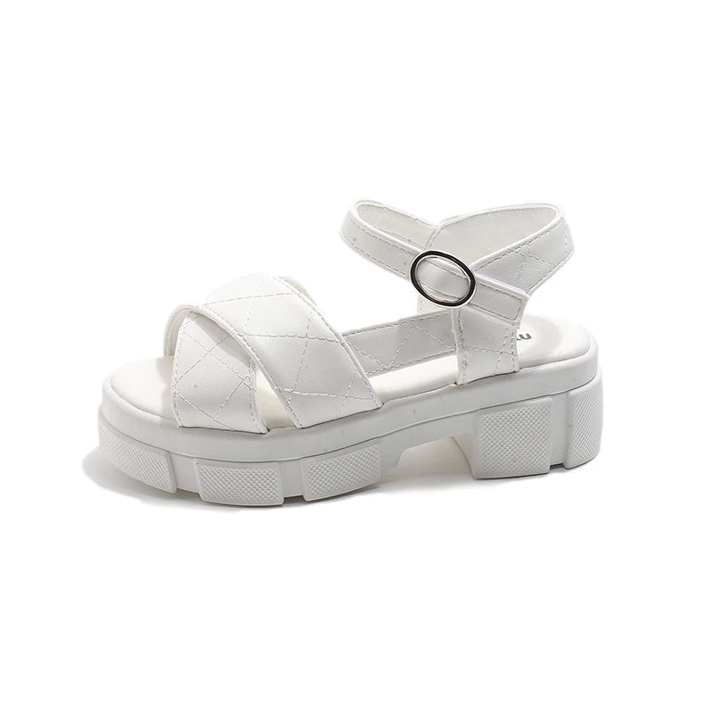 Soft girls' sandals