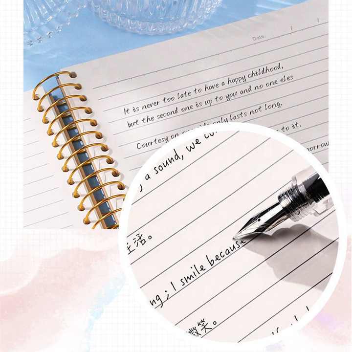 Personalized Spiral Notebook and Pen Gift Set