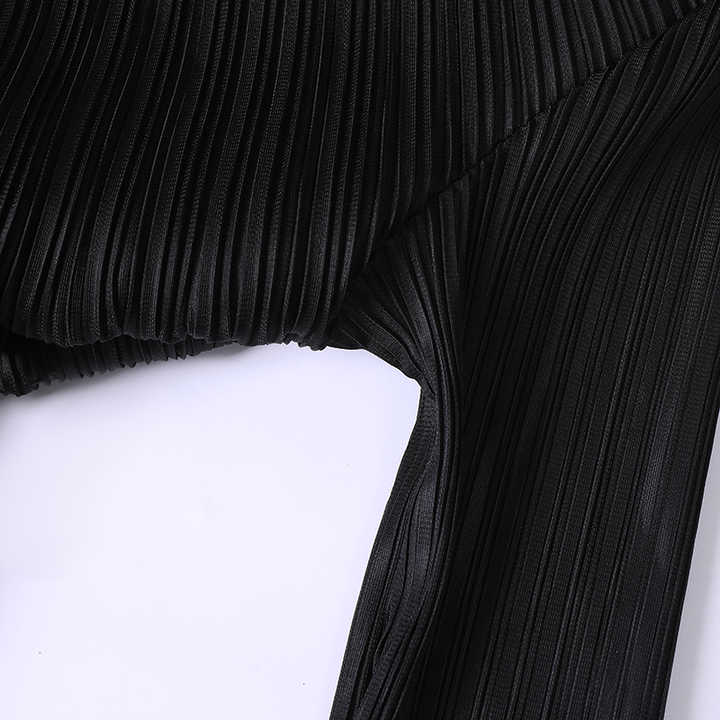 Pure black abaya