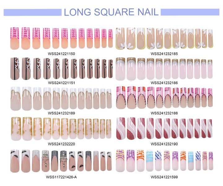 Wholesale Price Faux Ongle - Long Artificial Nails