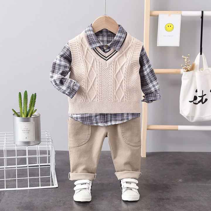Boys' Pants Boys' Clothing 3-Piece T-Shirt Set