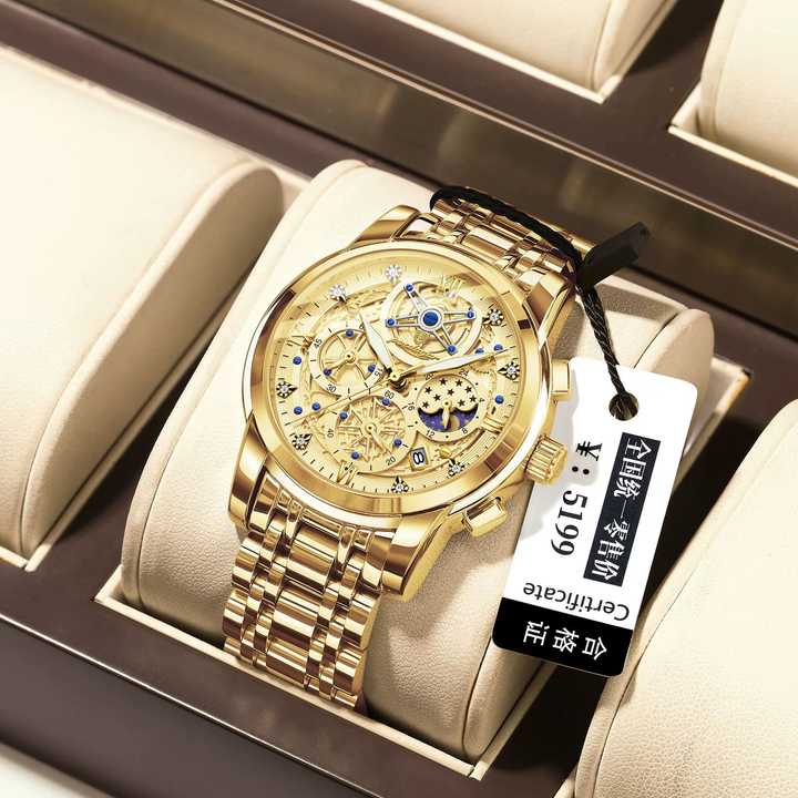 POEDAGAR 984 Luxury Men's Chronograph.