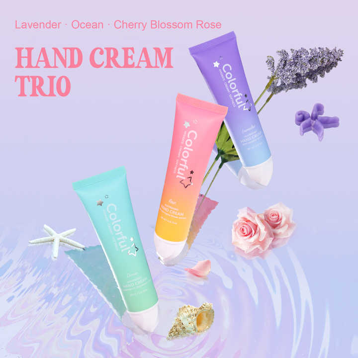 Ice Cream Lavender Hand Cream Set