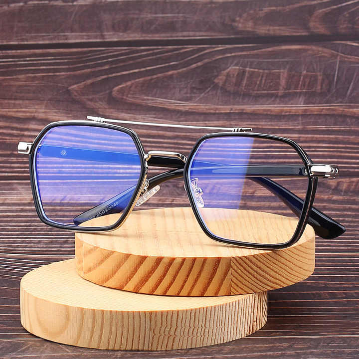 metal frame glasses