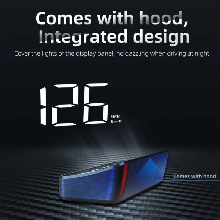 M2 HUD GPS Head-up Display, Speedometer, Head-up