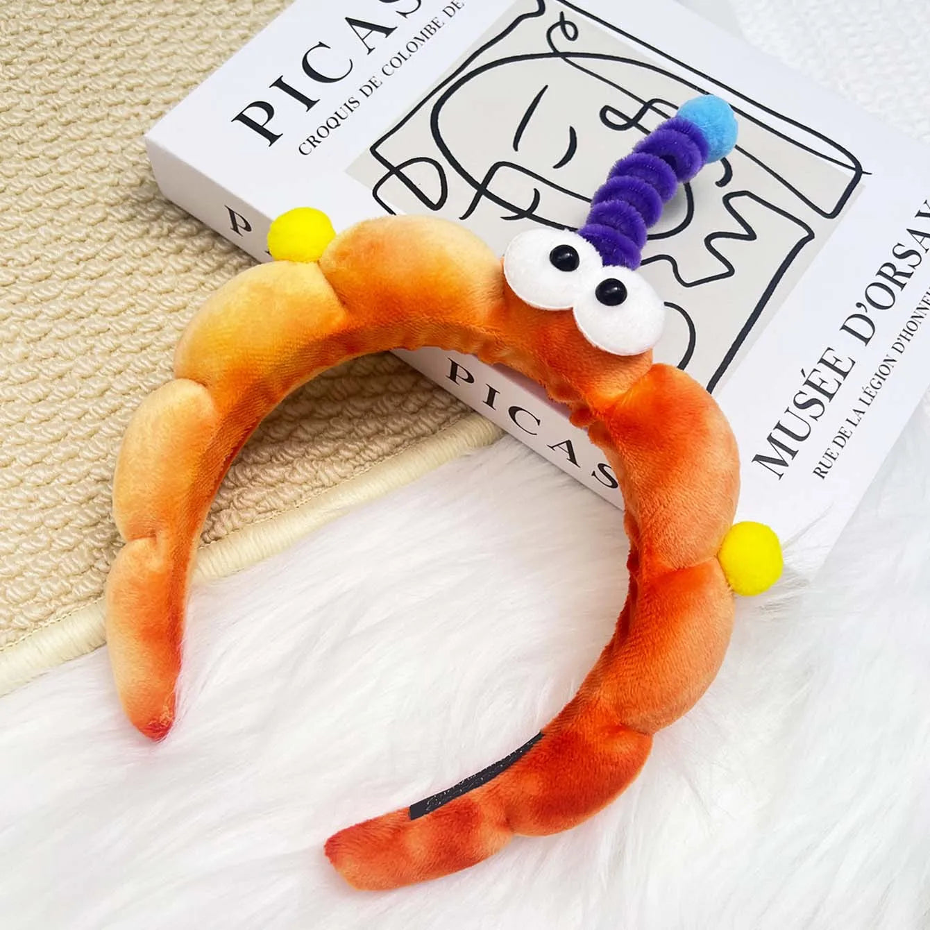 اكسسوارات شعر مشبك رأس من القماش