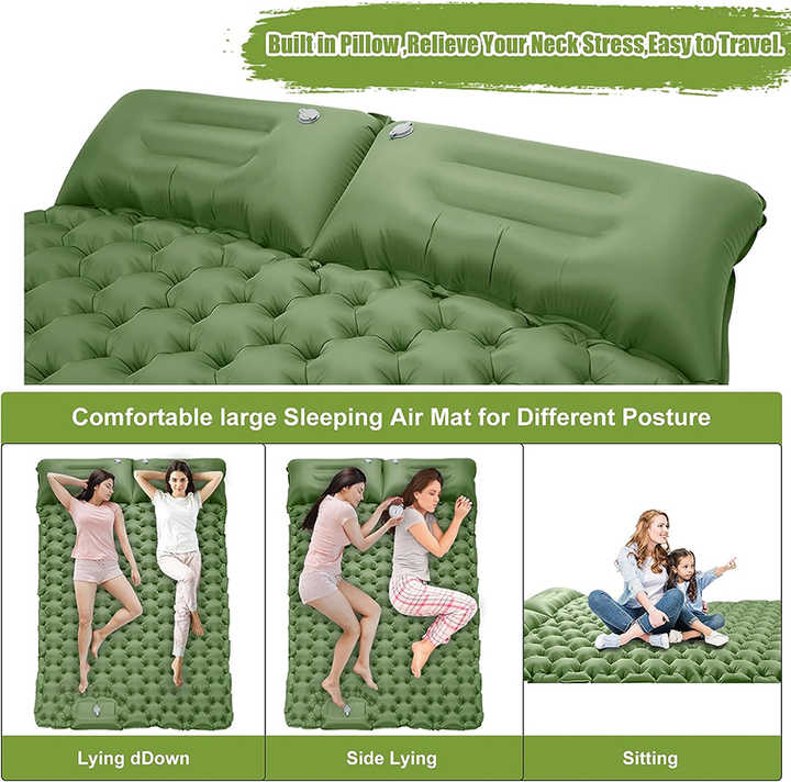 Lightweight Inflatable Sleeping Pad for Camping and Hiking