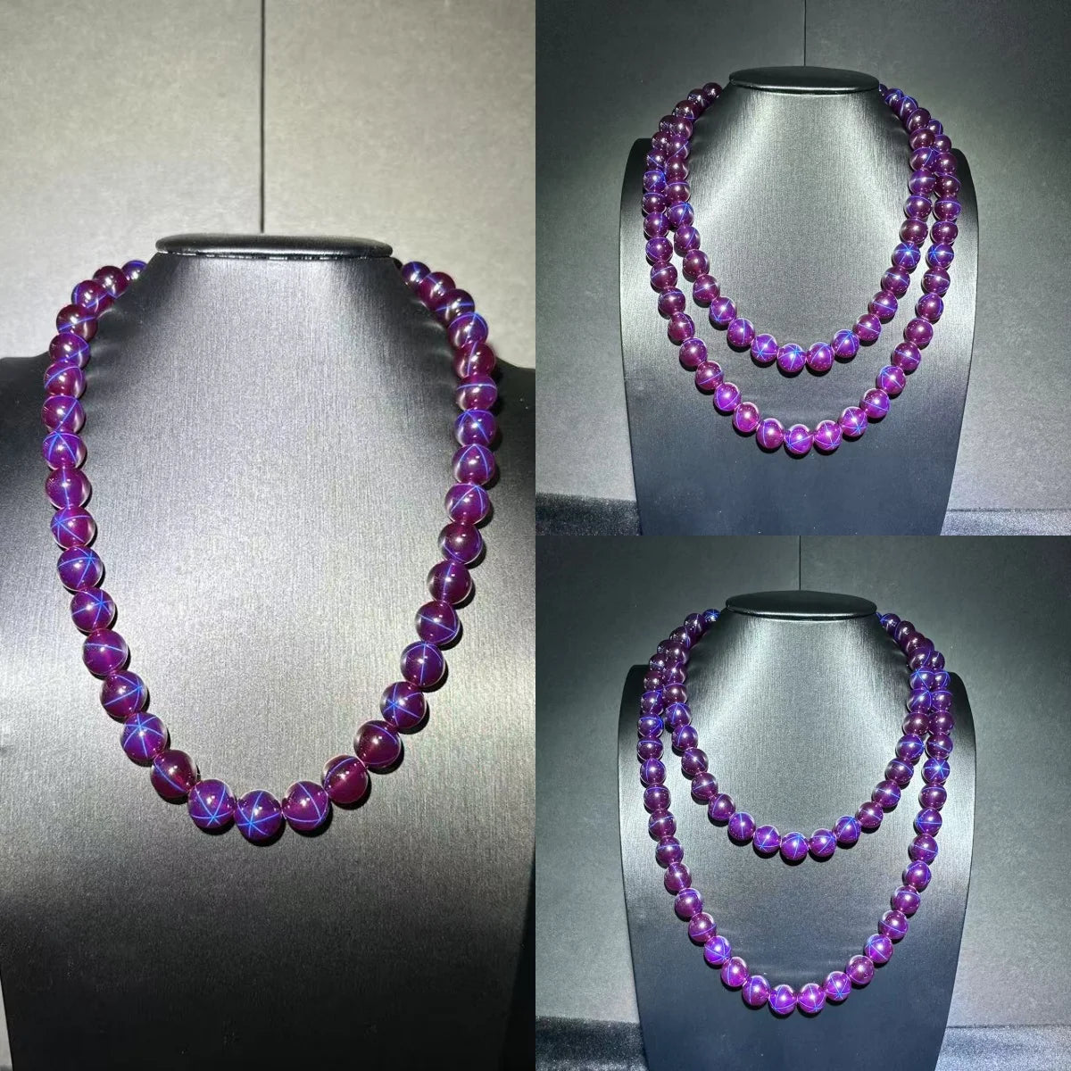 round bead necklace