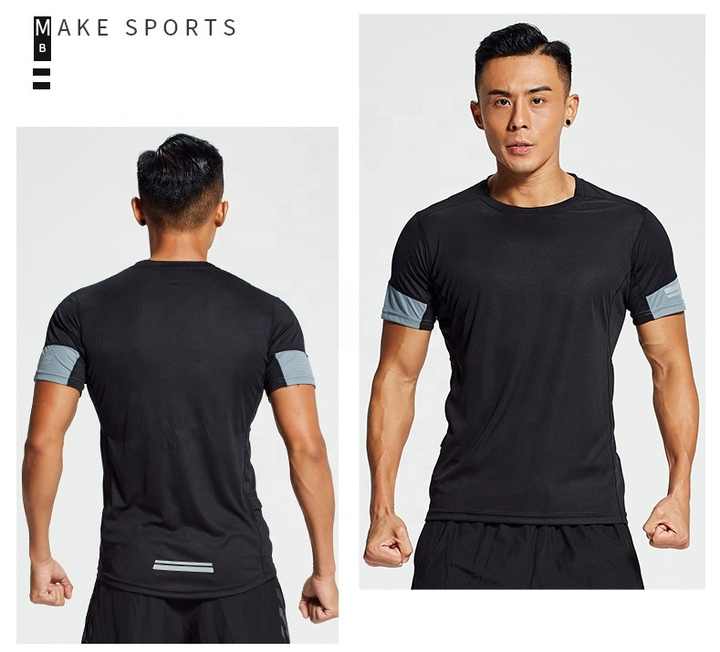 تي شيرت رجالي رياضي للجري