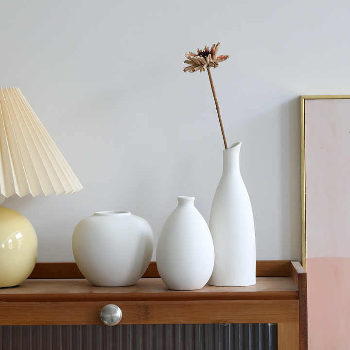Handmade Ceramic Vase - Nordic Creative Simple Ceramic