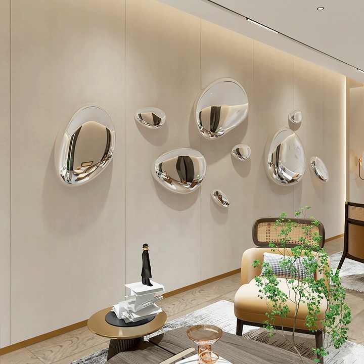 ديكور منزلي لغرفة المعيشة لهجات الحائط ديكور حديث لمتجر الخمور ديكور فاخر ثلاثي الأبعاد للبيع بالجملة ديكور فني للجدار