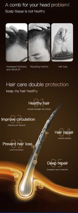 جهاز محمول لتوزيع الزيوت العطرية - العنايه بالشعر