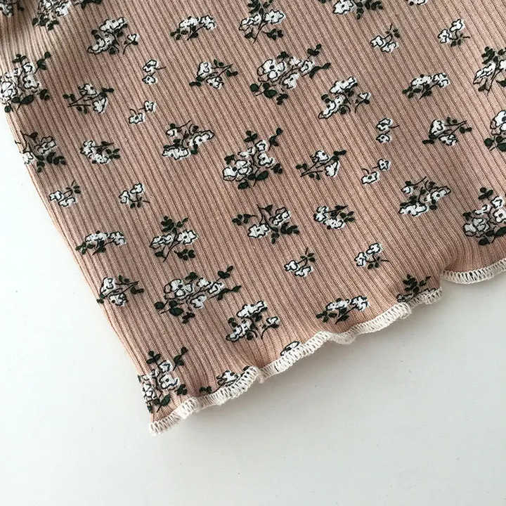 Conison 0-12 Years Baby Girls Floral Print Sleepwear Fashion Shorts Outfits Kids Shorts Set Summer Sale Hot Sale