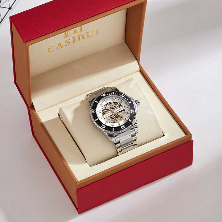 Luxury Men's Automatic Mechanical Stainless Steel Watch