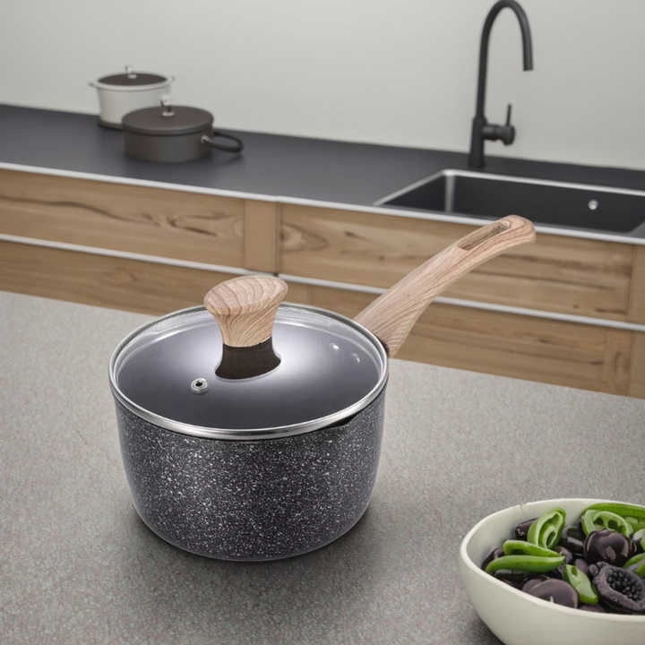 Modern metal pot cooking sets