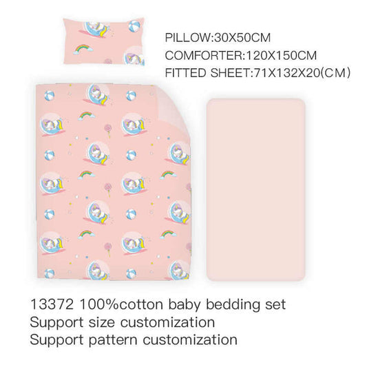 Cartoon Baby Comforter Sets