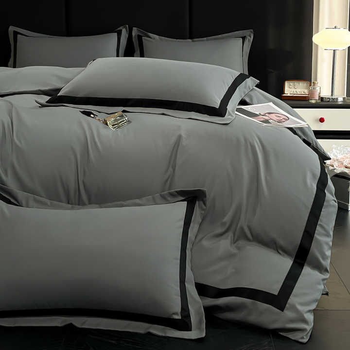 Soft Frame Microfiber Blend Oversized Duvet Cover