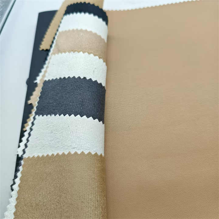 Leather Fabric for Jacket - N Stock Cheapest Two Ways to Stretch Fabric