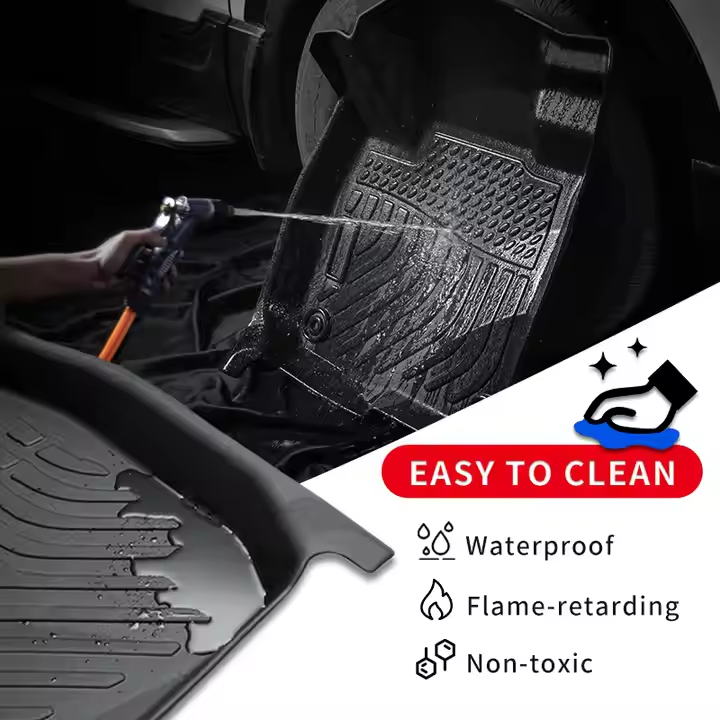 3D Car Floor Mats Perfect Fit with Logo 3D 5D Car Floor