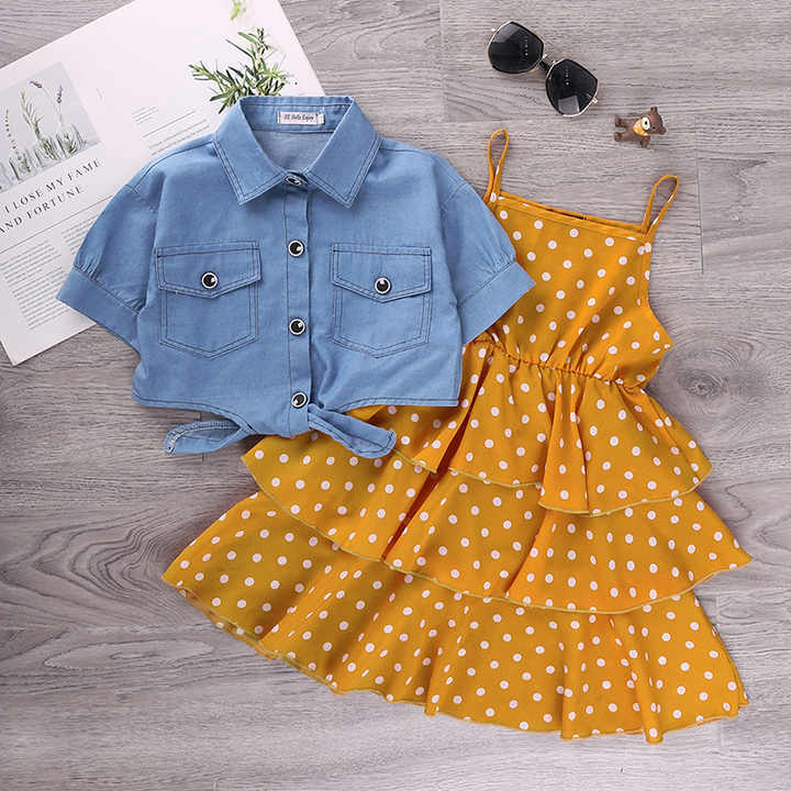 Girls' clothing collections, nice pink children's clothes 2 collections of wholesale clothes 4-12 years old girls' clothes