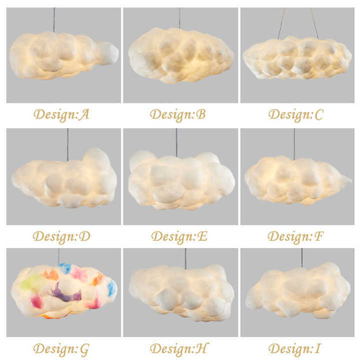 اضاءه داخلية سحابية معلقة