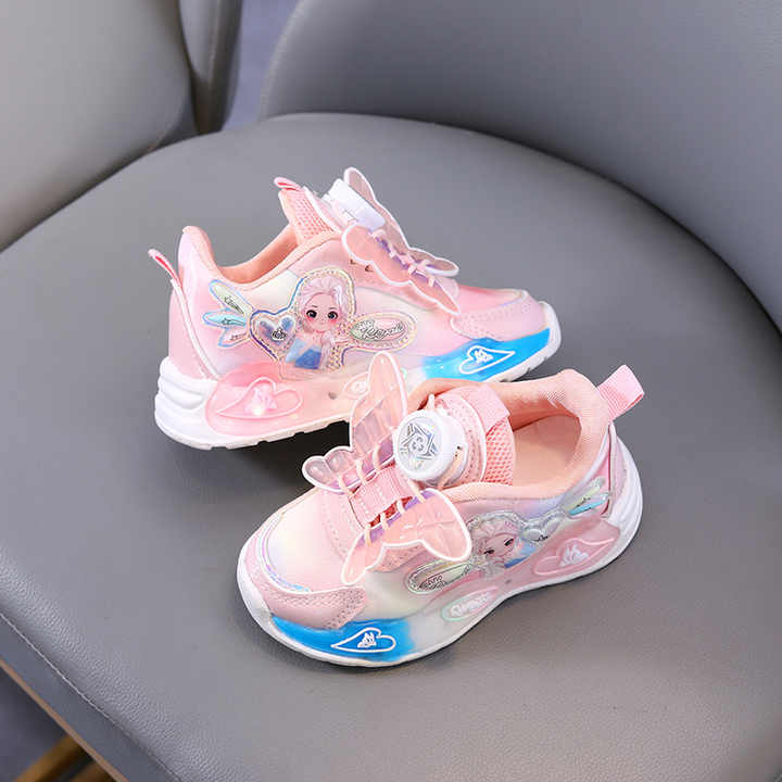 Girls' light sneakers