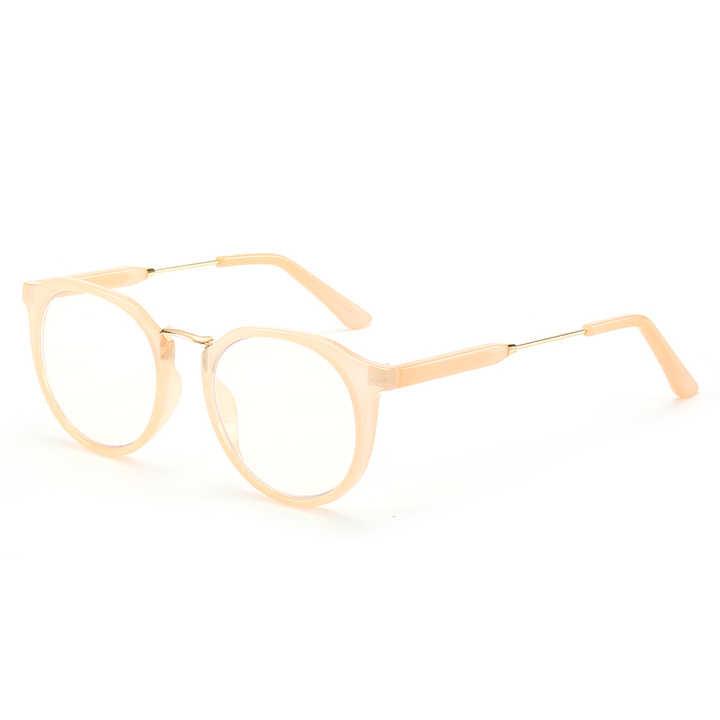 New Fashion Luxury Italian Design Custom Logo Eyeglasses Frames Vintage Glasses for Women Men Blue Light PC Europe USA