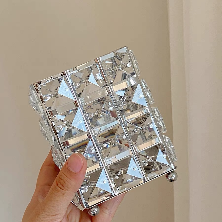 حامل أقلام فضية - Pen Holder