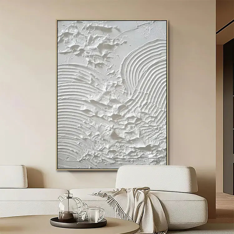 Home Decor Handmade Acrylic White Minimalist