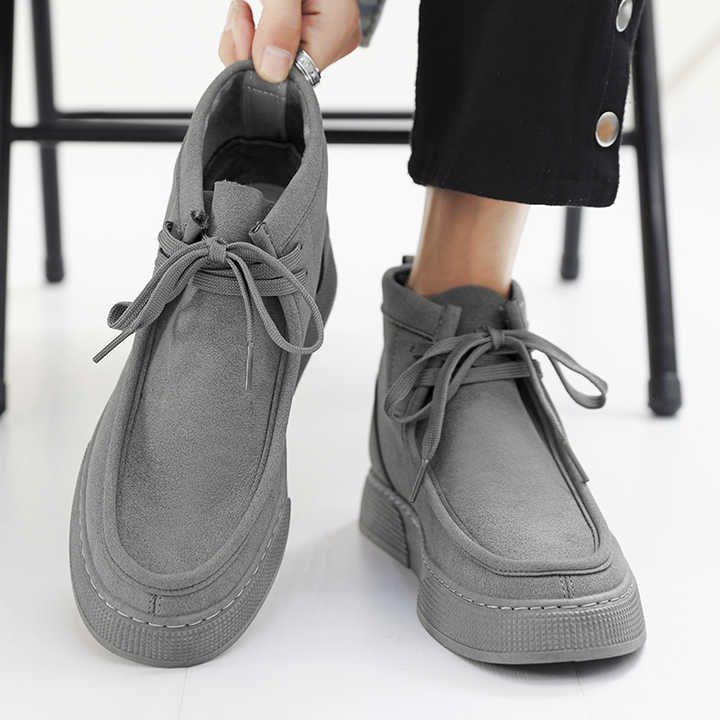 faux suede shoes