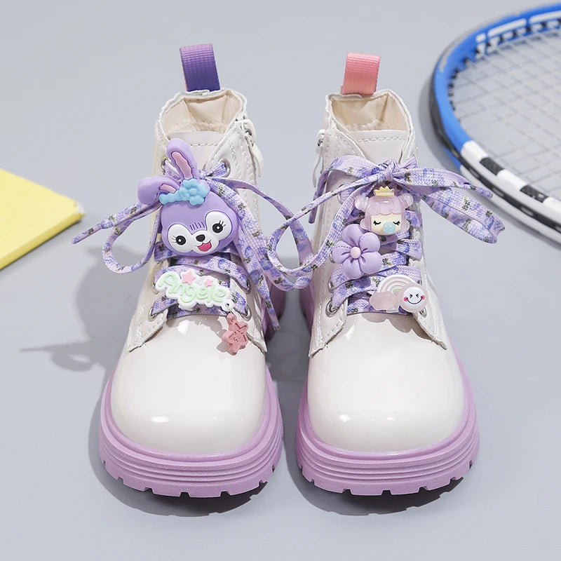 بوت بنات شتوية مبطنة