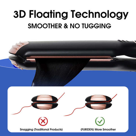 Infrared Wide Professional LCD Hair Straightener