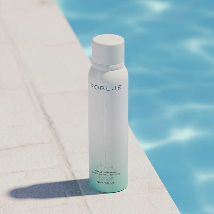 Tonic Korean Herbal Extract & Peptide Hair Care - Roblo Cooling Bubble Scalp Spray