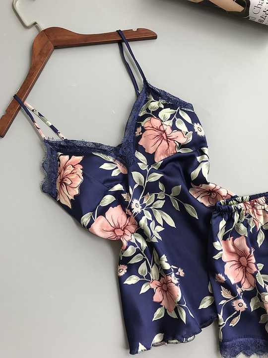 satin pajama set