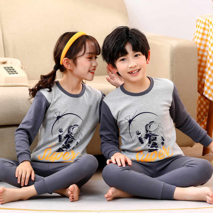 New Children's Pajamas Set of Fall and