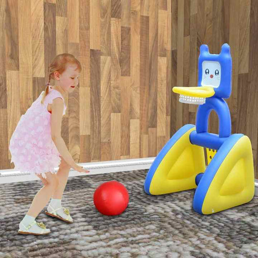 Basketball Set Hoop Game Toy Inflatable
