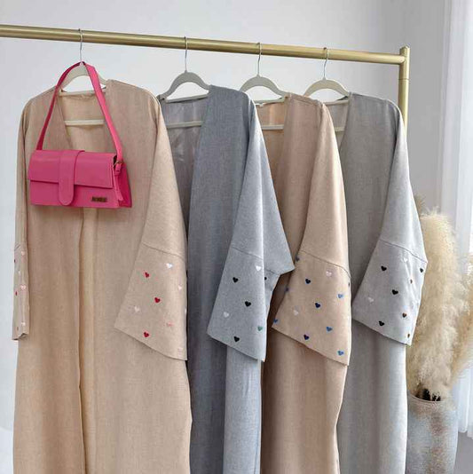 Open women's abayas عبايات نسائية مفتوحه